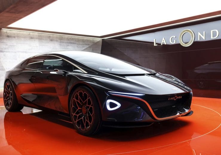 One of Lagonda's concept cars at the Geneva Motor Show (Credit: Aston Martin Lagonda)